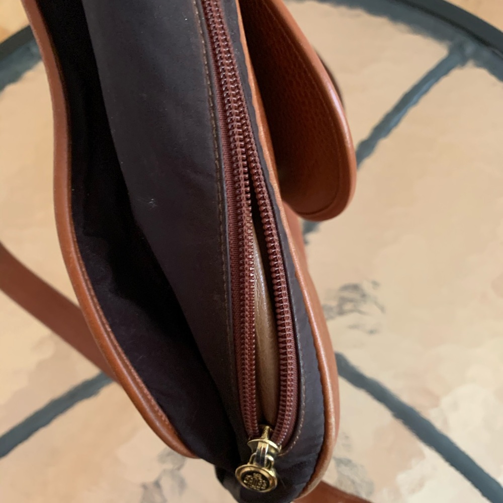 Mark Cross Brown Leather Bookbag - Picture 4 of 9
